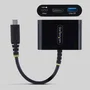 StarTech Dock Hub Multipuertos USB-C a HDMI 140W 4K60Hz Negro