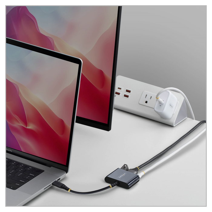 StarTech Dock Hub Multipuertos USB-C a HDMI 140W 4K60Hz Negro StarTech Dock Hub Multipuertos USB-C a HDMI 140W 4K60Hz Negro