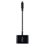 StarTech Dock Hub Multipuertos USB-C a HDMI 140W 4K60Hz Negro