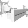 Vogel's Componente Barra Interfaz MOMO C490S, 90 cm, Blanco