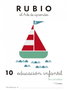 RUBIO Cuaderno A5 Educación Infantil Nº 10 - Los Piratas (+5 años)