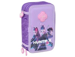 Safta Plumier Triple K-Pop Demon Hunters Battle con 37 Piezas