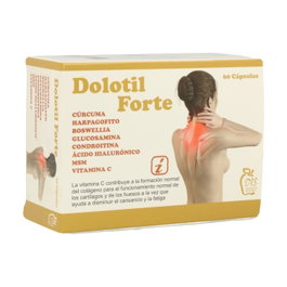 Dis Dolotil Forte 60 cápsulas Complemento Alimenticio para Cartílagos y Huesos