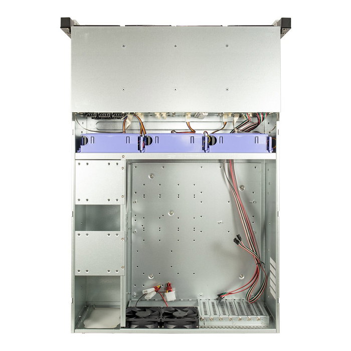 Inter-Tech 4U-4724 Caja HDD Rack 4U 24 Bays Hot-Swap 2.5/3.5" SAS/SATA Servidor Gris