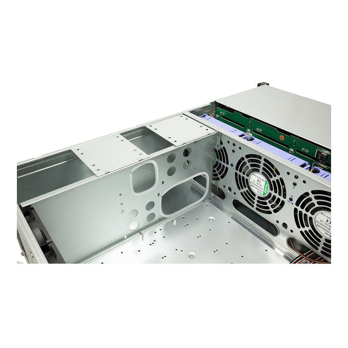 Inter-Tech 4U-4724 Caja HDD Rack 4U 24 Bays Hot-Swap 2.5/3.5" SAS/SATA Servidor Gris