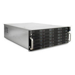 Inter-Tech 4U-4724 Caja HDD Rack 4U 24 Bays Hot-Swap 2.5/3.5" SAS/SATA Servidor Gris
