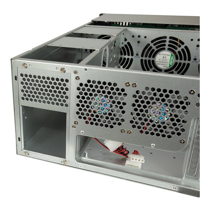 Inter-Tech 4U-4724 Caja HDD Rack 4U 24 Bays Hot-Swap 2.5/3.5" SAS/SATA Servidor Gris