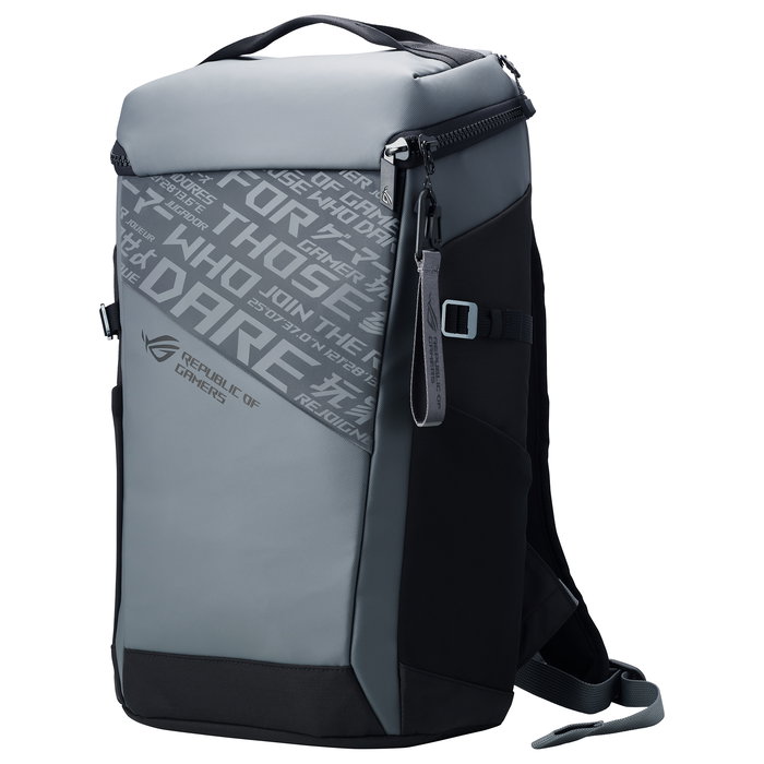 ASUS ROG Ranger BP2701 Cybertext Edition Mochila Gaming 45.7 cm (18") 22 L Negro Gris