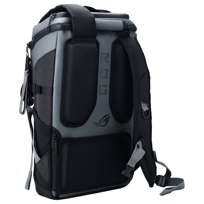 ASUS ROG Ranger BP2701 Cybertext Edition Mochila Gaming 45.7 cm (18") 22 L Negro Gris