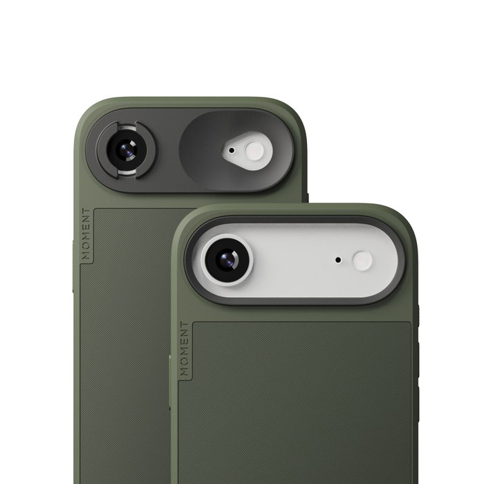 Moment Camera Case MagSafe para iPhone 17 Air - Verde oliva