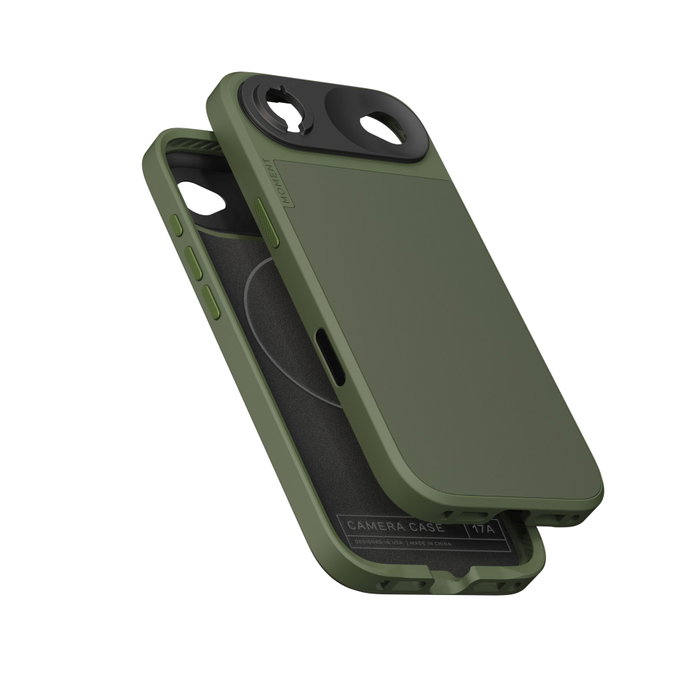 Moment Camera Case MagSafe para iPhone 17 Air - Verde oliva