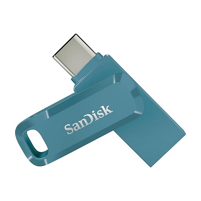 SanDisk Ultra Dual Drive Go USB 64GB USB Type-C/USB Type-A 3.2 Gen 1 150MB/s Azul SanDisk Ultra Dual Drive Go USB 64GB USB Type-C/USB Type-A 3.2 Gen 1 150MB/s Azul