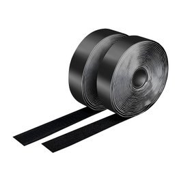 LogiLink Set de cinta de velcro adhesiva negra de 25 mm x 5 m