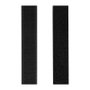 LogiLink KAB0080 Cinta de velcro autoadhesiva negra de 25 mm x 5 m (Pack de 2)