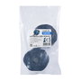 LogiLink KAB0080 Cinta de velcro autoadhesiva negra de 25 mm x 5 m (Pack de 2)