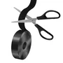 LogiLink KAB0080 Correa de Fijación para Cables con Velcro Negro, 5000 x 25 x 3 mm, Paquete de 2 Unidades
