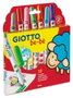 GIOTTO Estuche de 12 Súper Rotuladores Bebe Super