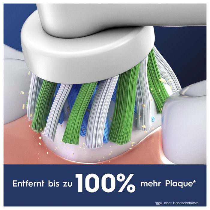 Oral-B Cabezales de Repuesto Pro CrossAction, 10 unidades, Blanco