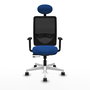 PIQUERAS Y CRESPO Silla de oficina Zulema Azul y Negro