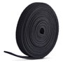 Startech.com HKLP7505B Organizador de cables de gancho y bucle negro de 22,8 m