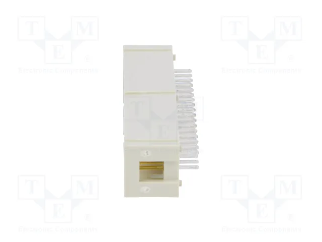 HARTING Conector IDC macho de 34 pines, recto, THT HARTING Conector IDC macho de 34 pines, recto, THT