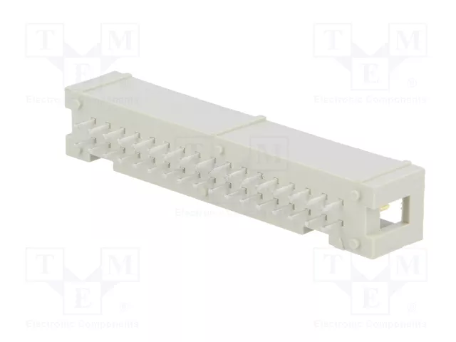HARTING Conector IDC macho de 34 pines, recto, THT HARTING Conector IDC macho de 34 pines, recto, THT