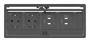 Kramer T-IN4-REC2(B) Negro
