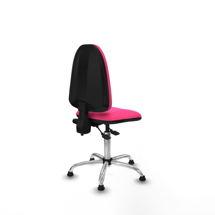 PIQUERAS Y CRESPO Silla de oficina Aýna Rosa sin brazos PIQUERAS Y CRESPO Silla de oficina Aýna Rosa sin brazos