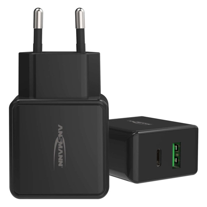 Ansmann Home Charger HC218PD con 2 puertos USB