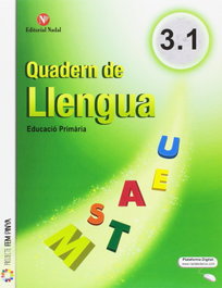 Quadern llengua 3r.primaria. Trimestral, VV.AA - NADAL EDARCA EDITORIAL