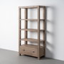 Estantería Natural Madera de Pino 90 X 40 X 180 cm