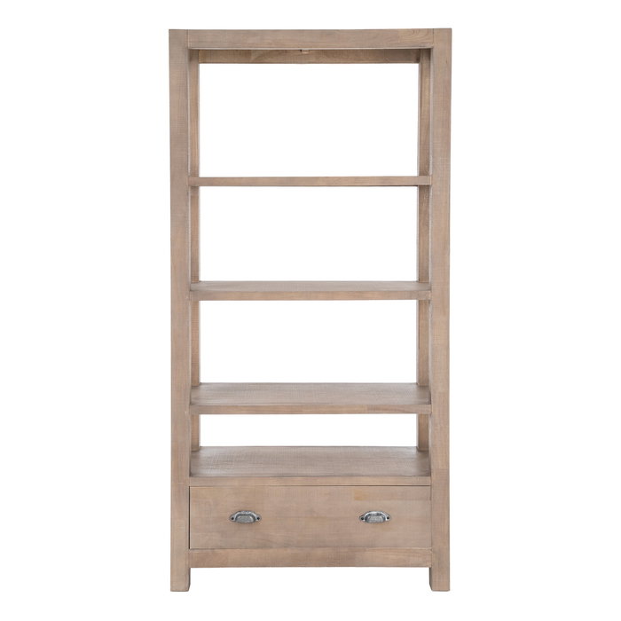 Estantería Natural Madera de Pino 90 X 40 X 180 cm
