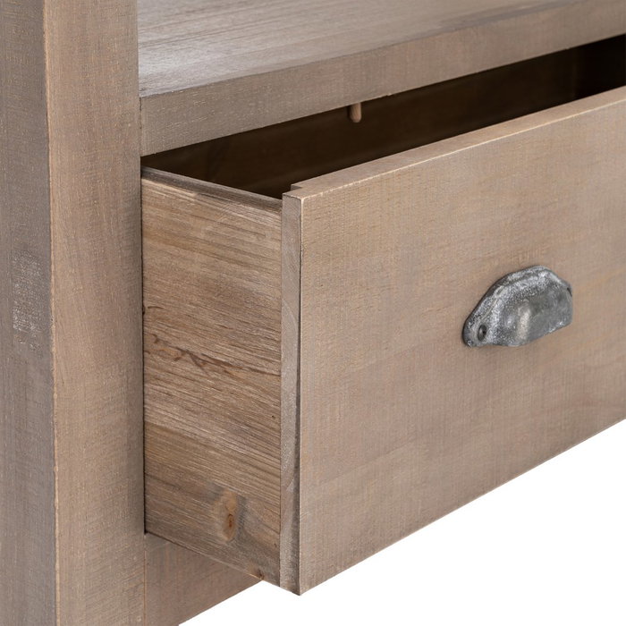 Estantería Natural Madera de Pino 90 X 40 X 180 cm