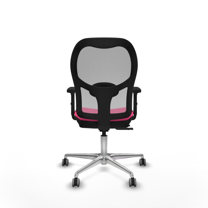 PIQUERAS Y CRESPO Silla de oficina Jorquera Rosa y Gris PIQUERAS Y CRESPO Silla de oficina Jorquera Rosa y Gris