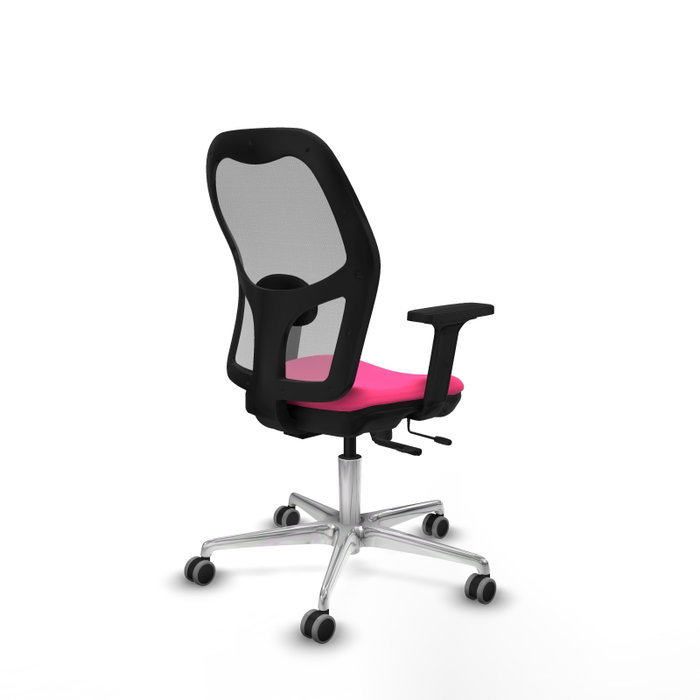 PIQUERAS Y CRESPO Silla de oficina Jorquera Rosa y Gris PIQUERAS Y CRESPO Silla de oficina Jorquera Rosa y Gris