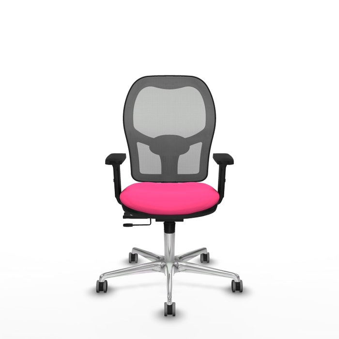 PIQUERAS Y CRESPO Silla de oficina Jorquera Rosa y Gris PIQUERAS Y CRESPO Silla de oficina Jorquera Rosa y Gris