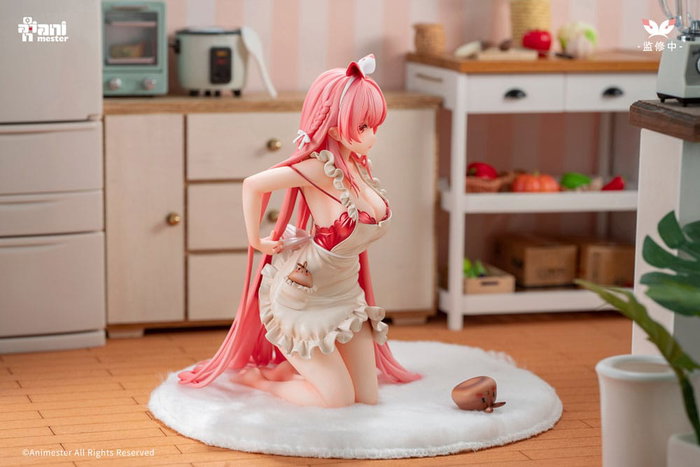 Original Character Estatua 1/7 White Rabbit Rosu 16 cm