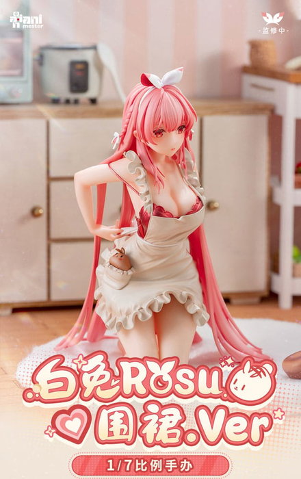 Original Character Estatua 1/7 White Rabbit Rosu 16 cm