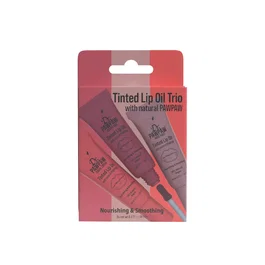 Dr. PawPaw Set de Aceites Labiales Nutritivos y con Color Coral Crush, Berry Kiss y Nude Pout de 8 ml cada uno