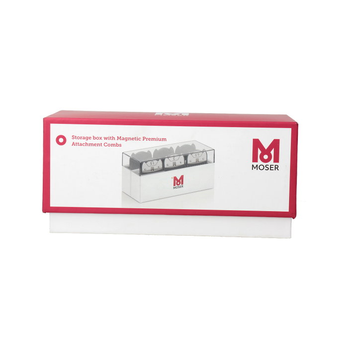 Moser Caja Pack Peines Magnéticos 1.5/3/4.5/6/9/12 mm Moser Caja Pack Peines Magnéticos 1.5/3/4.5/6/9/12 mm