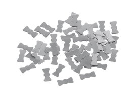 Innspiro Lentejuelas pajaritas plateadas 13mm