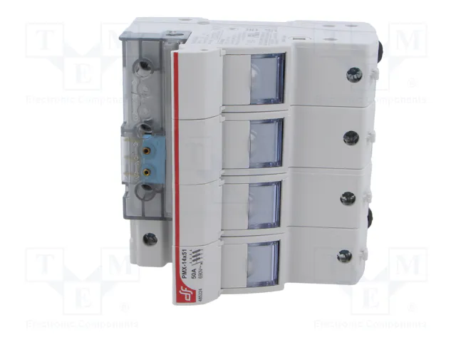 DF ELECTRIC Portafusibles PMX 3+N 50A 690VAC 14x51mm