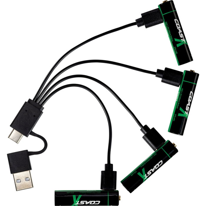 Coast Zithion-X Micro AAA con puerto de carga USB-C