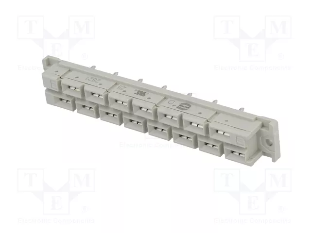 HARTING Conector DIN 41612 hembra de 15 pines recto THT HARTING Conector DIN 41612 hembra de 15 pines recto THT
