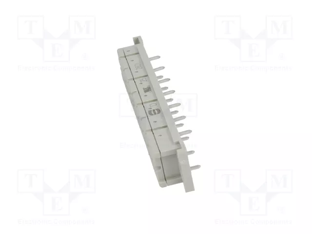 HARTING Conector DIN 41612 hembra de 15 pines recto THT HARTING Conector DIN 41612 hembra de 15 pines recto THT