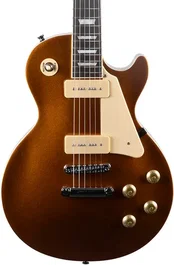 Eko Guitarra Eléctrica LS400 Tipo Lp Con Pastillas P90 Vintage - Dorada