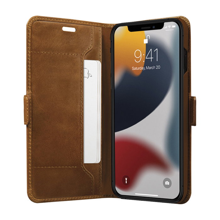 dbramante1928 Copenhagen Slim para Apple iPhone 13 Pro Max, Marrón