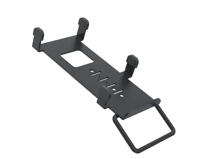 Ergonomic Solutions Montaje POS para Terminal de Punto de Venta CAS100-MH-02, Negro, Metal, Compatible con Castillos Saturn 1000S1F2