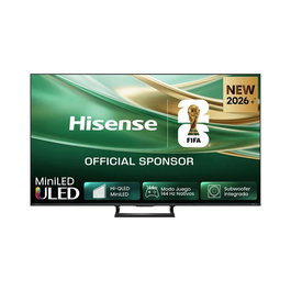Hisense 55E8S Televisor 55 Pulgadas MiniLED 144 Hz Smart TV 4K UHD con Hi-QLED, HDMI 2.1, VRR, AMD FreeSync, Dolby Atmos y HomeOS
