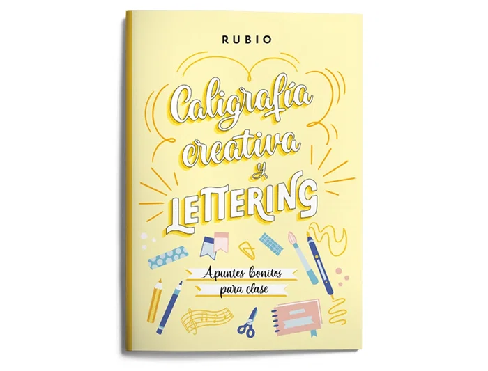 Rubio Cuaderno Caligrafía Lettering Creativa Apuntes Bonitos para Clase 3x295x210 mm Rubio Cuaderno Caligrafía Lettering Creativa Apuntes Bonitos para Clase 3x295x210 mm